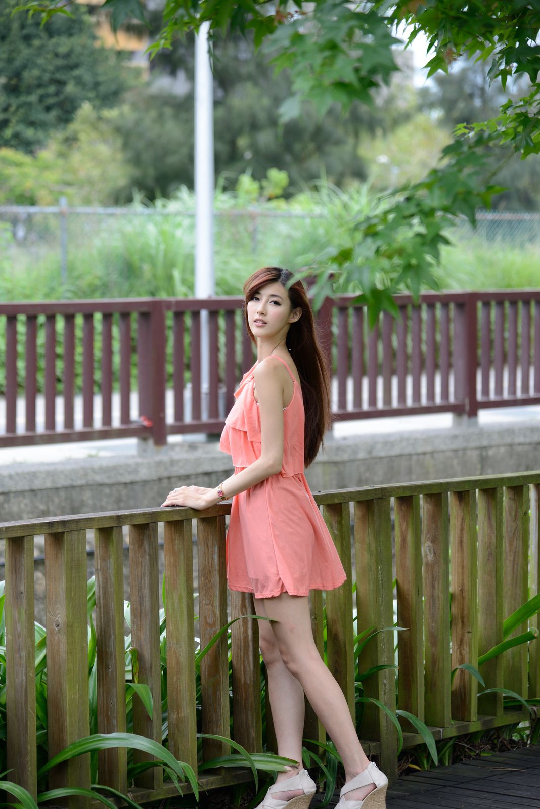 Kila晶晶 - 粉色连衣裙唯美清新写真