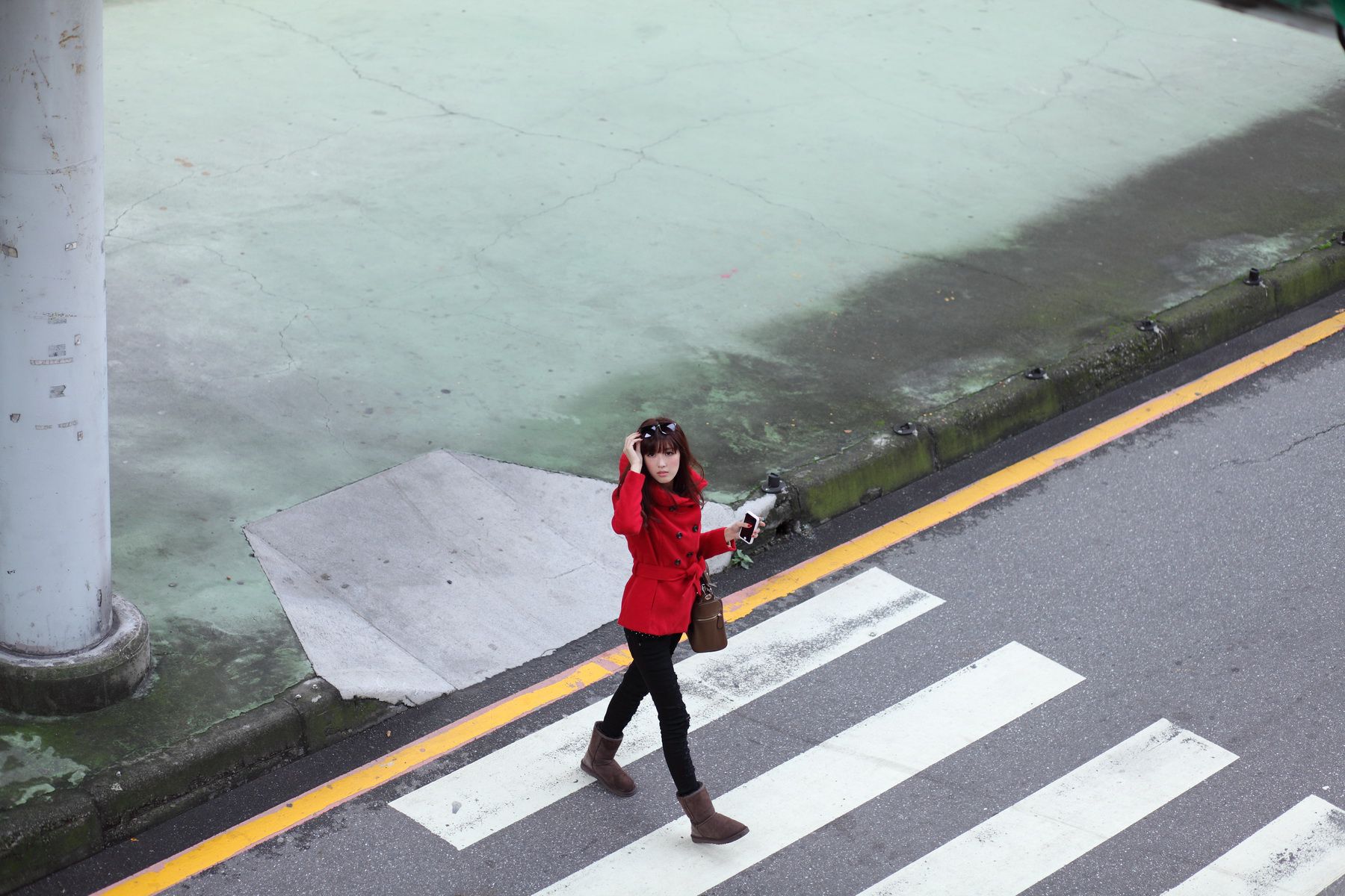 台湾女神Kila晶晶 - 街拍系列写真