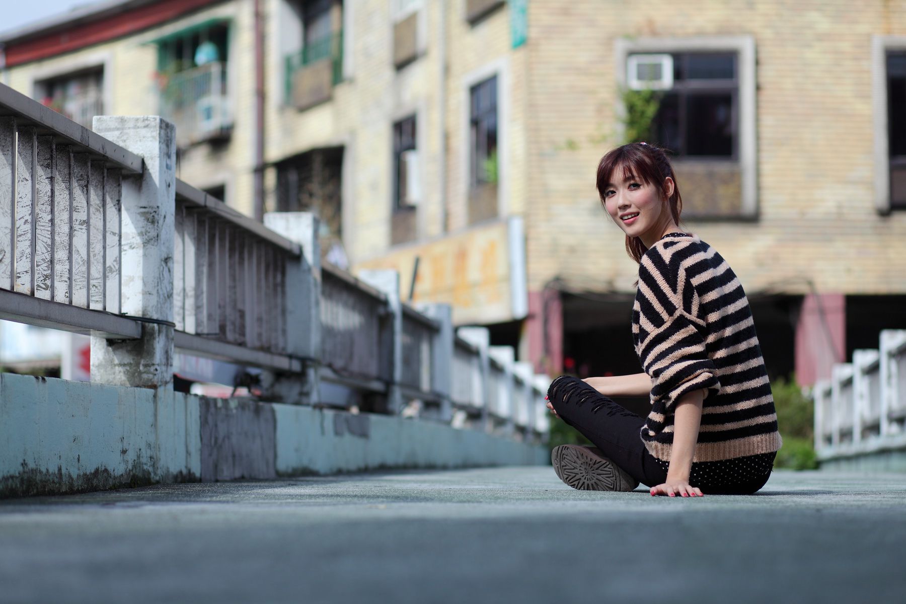 台湾女神Kila晶晶 - 街拍系列写真
