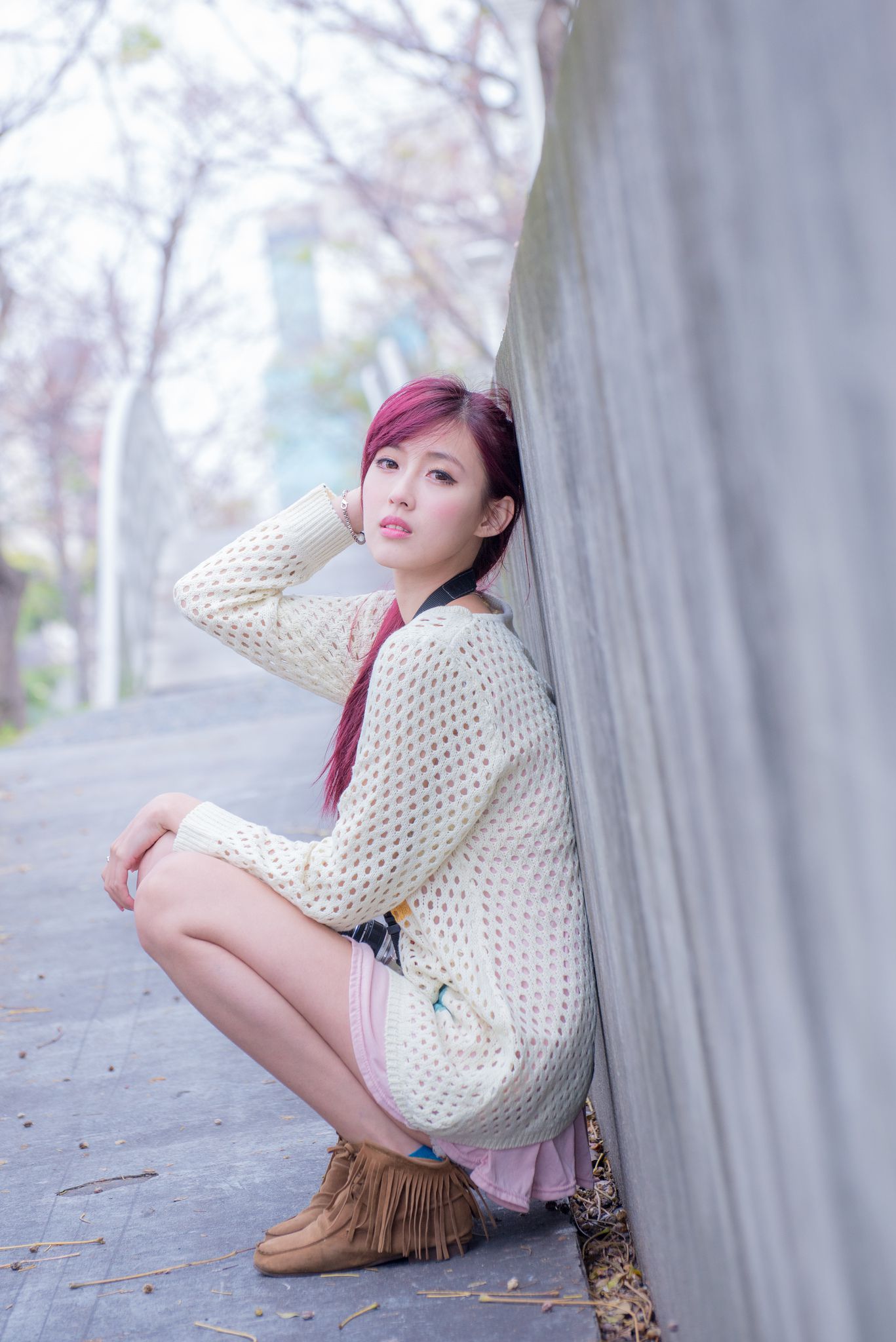 台湾美女廖挺伶 - 清新甜美的美女摄影师