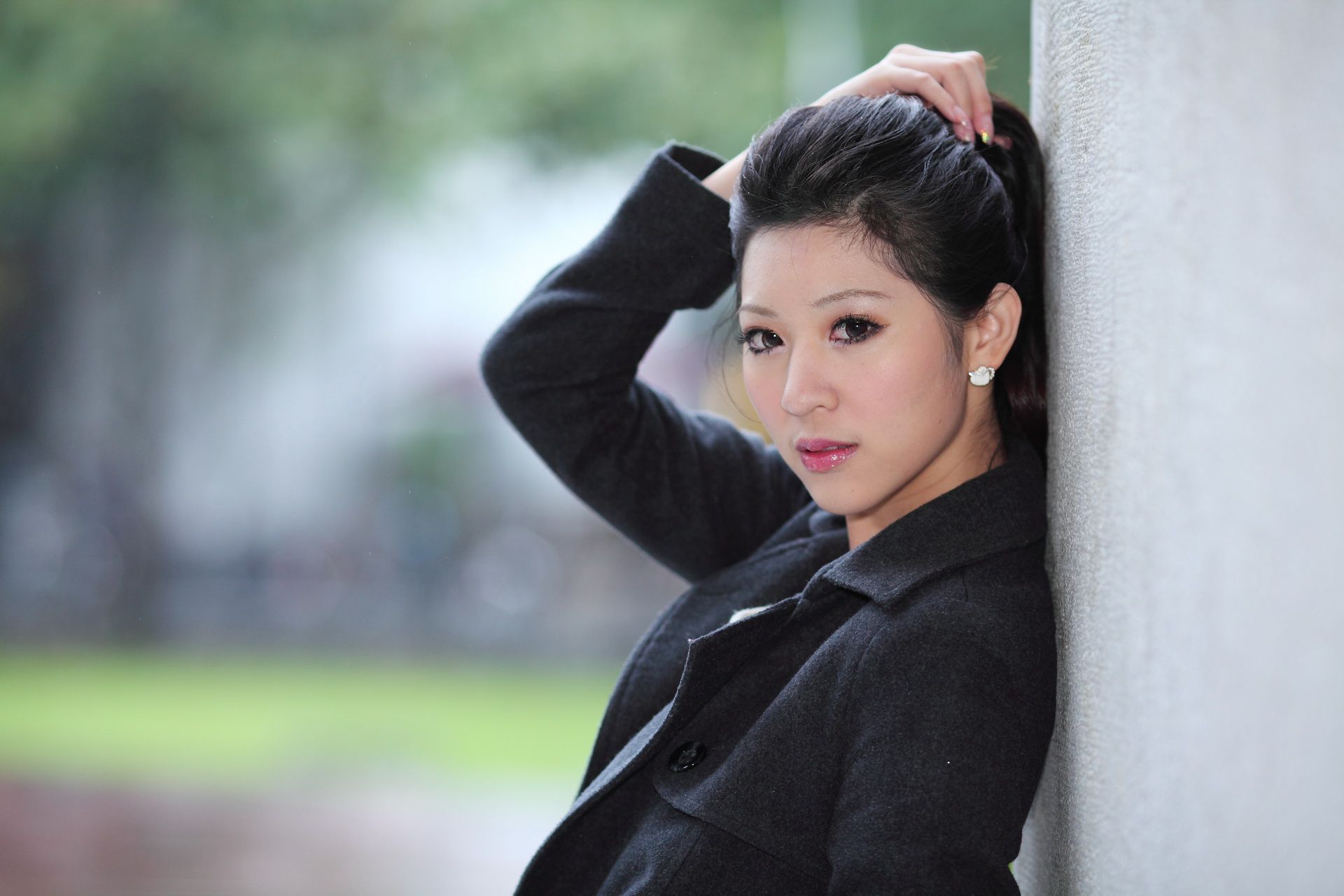 《国光帮帮忙》助理美女主持韦韦 高清街拍/清新唯美写真合集(全)