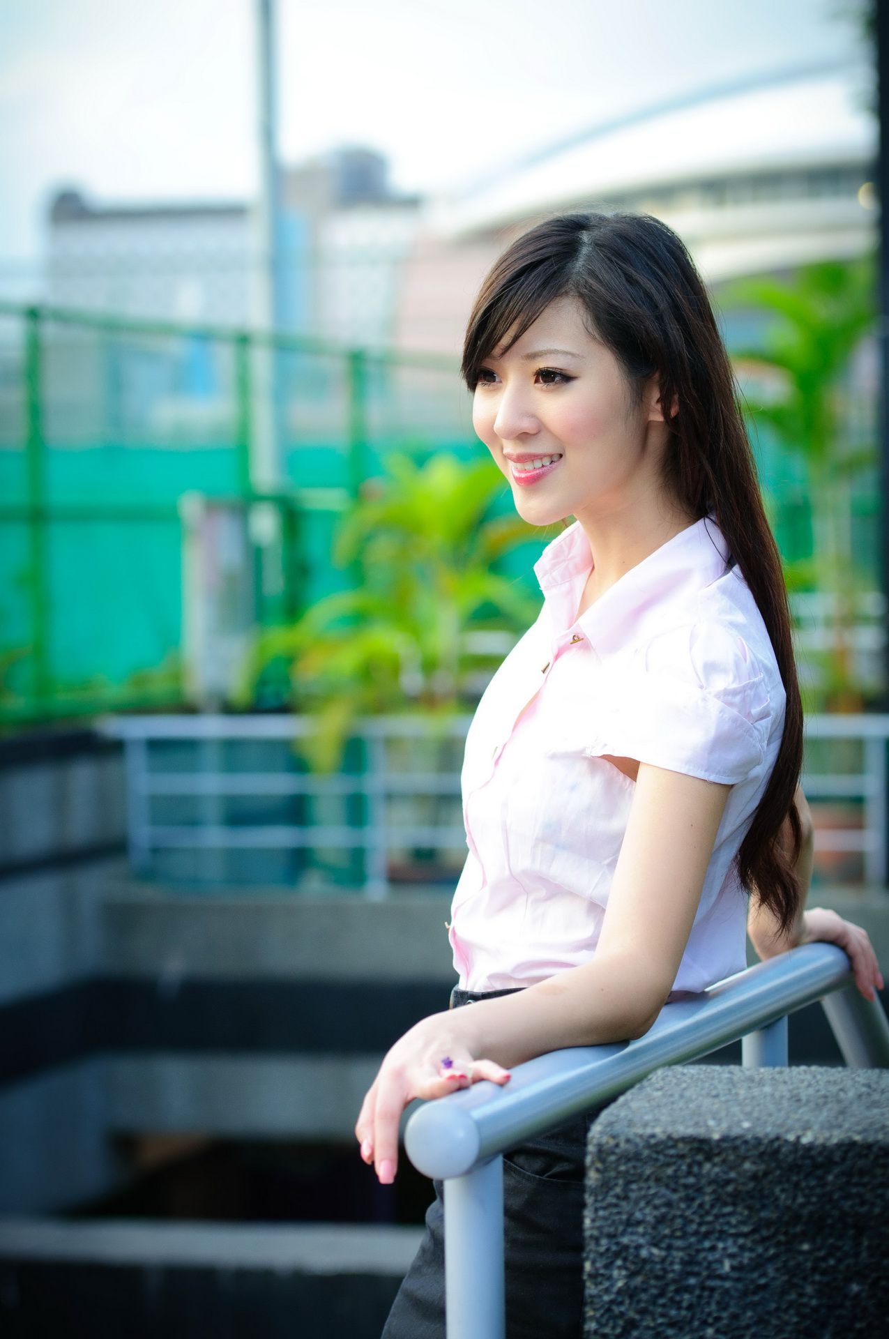 《国光帮帮忙》助理美女主持韦韦 高清街拍/清新唯美写真合集(全)