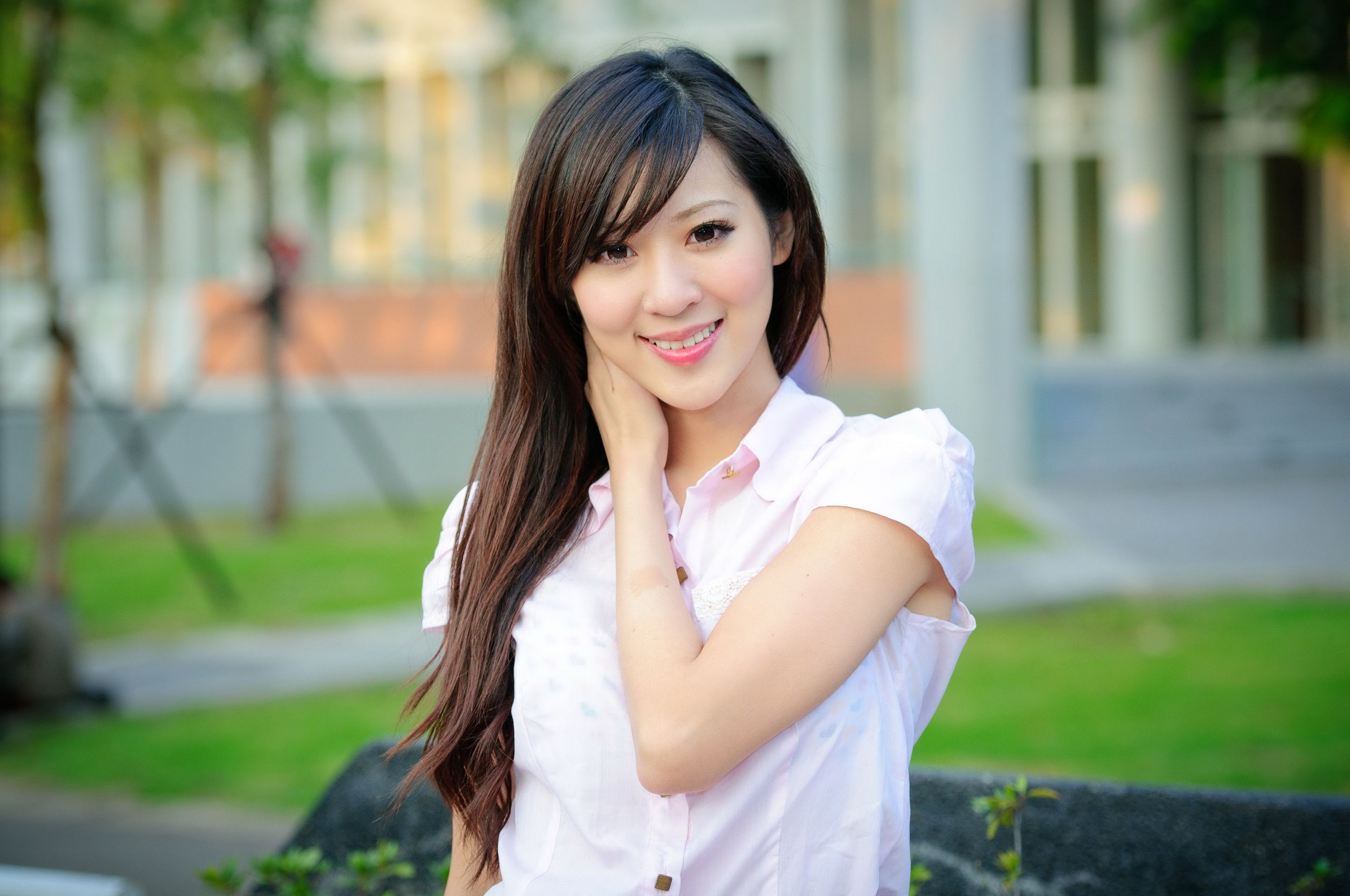 《国光帮帮忙》助理美女主持韦韦 高清街拍/清新唯美写真合集(全)