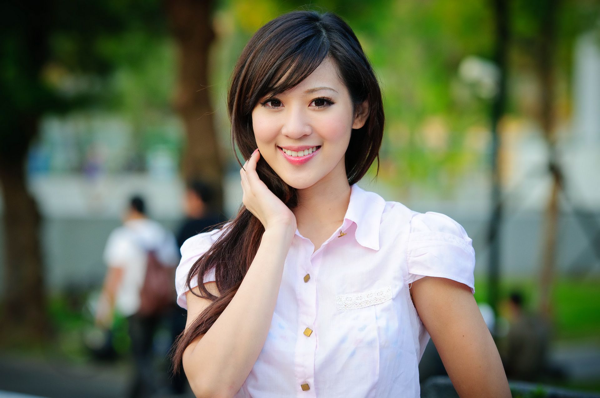 《国光帮帮忙》助理美女主持韦韦 高清街拍/清新唯美写真合集(全)