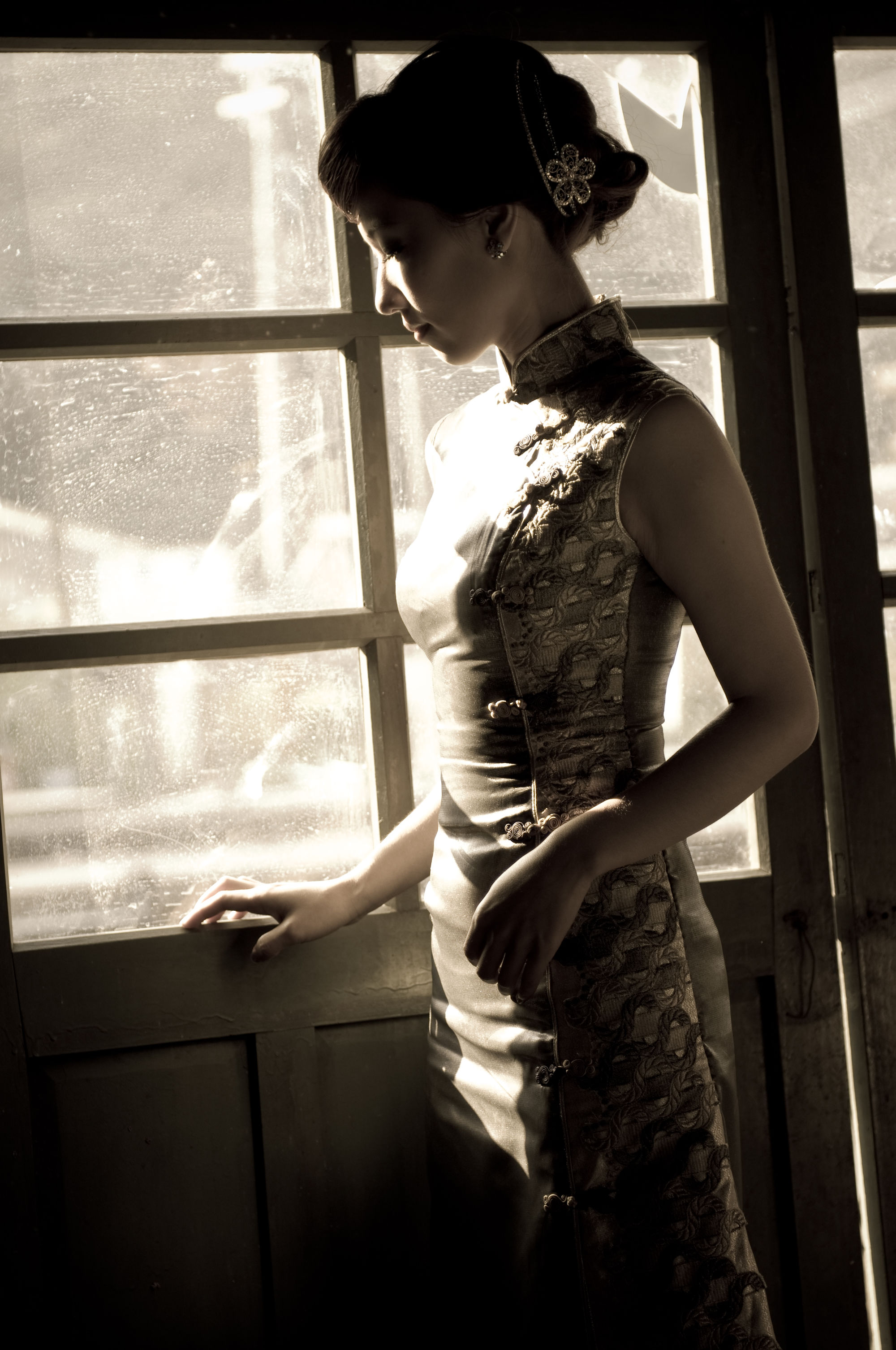 旗袍美女-古典风情系列超高清图片