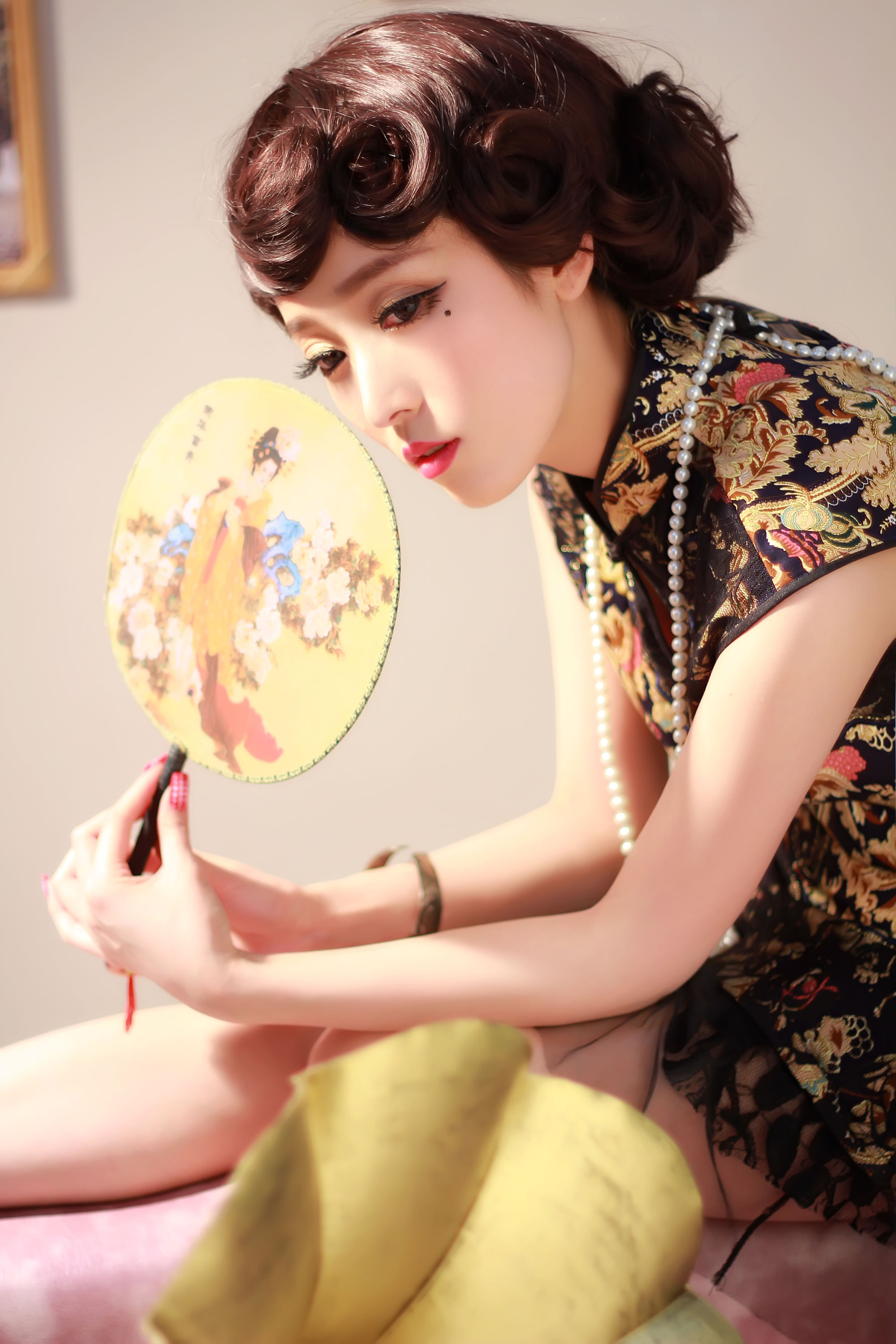 旗袍美女-古典风情系列超高清图片