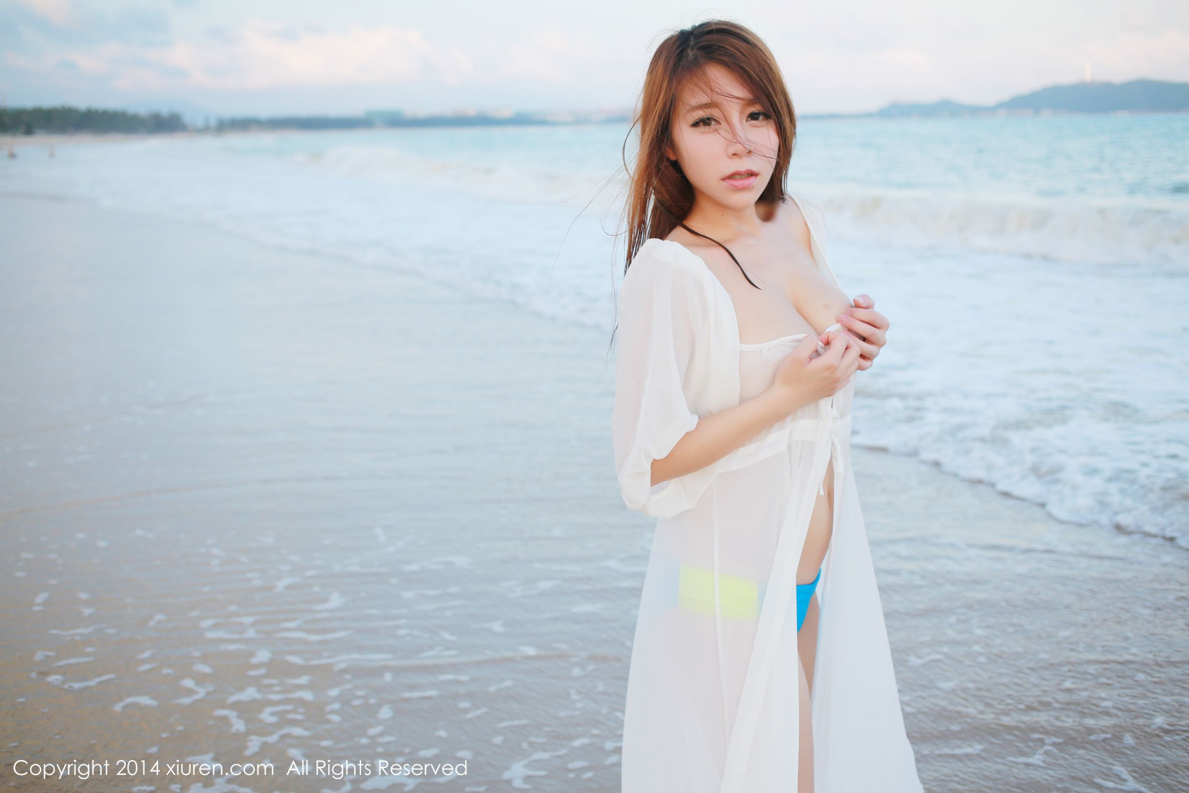 [XIUREN秀人网] vetiver嘉宝贝儿-海边唯美清新套图
