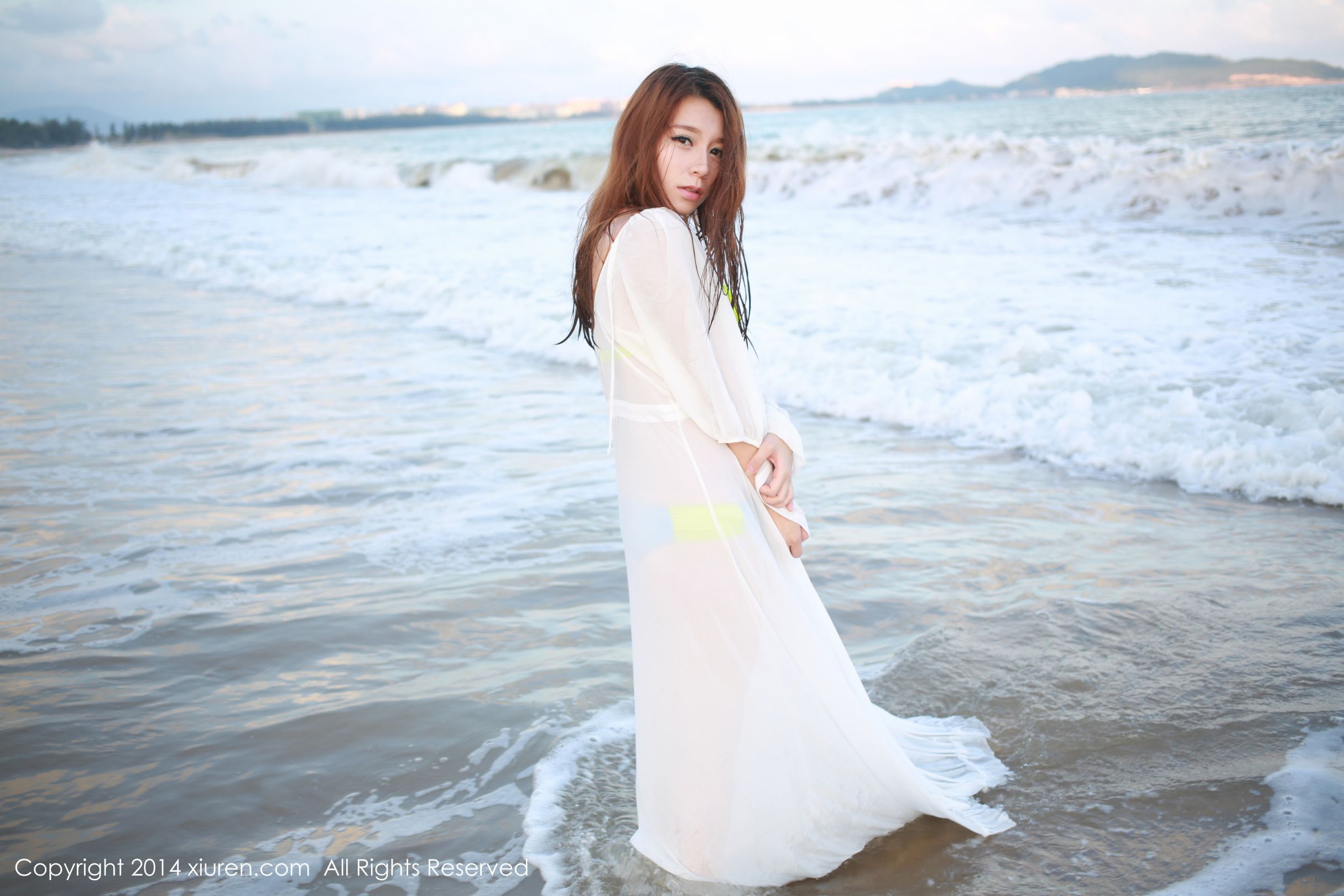 [XIUREN秀人网] vetiver嘉宝贝儿-海边唯美清新套图