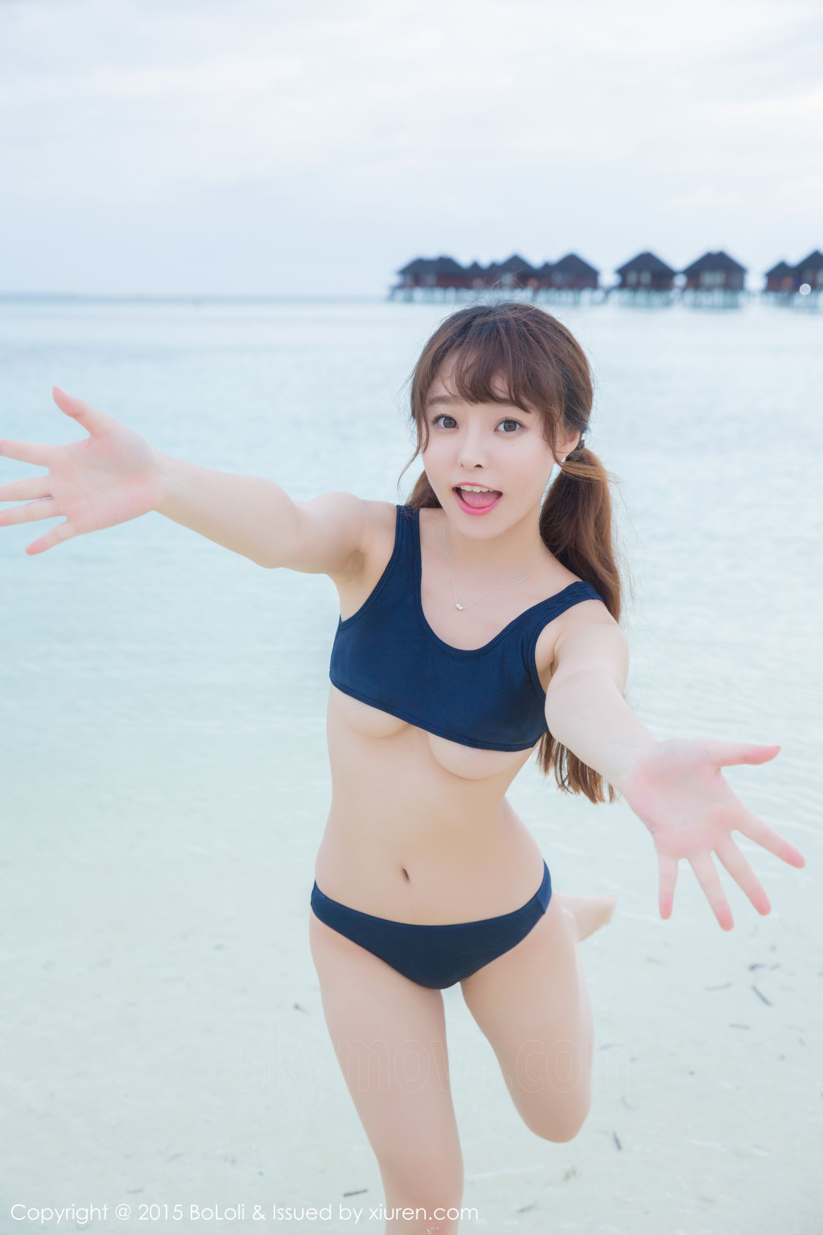 [BoLoli波萝社] VOL.044 柳侑绮Sevenbaby - 马尔代夫旅拍首套写真