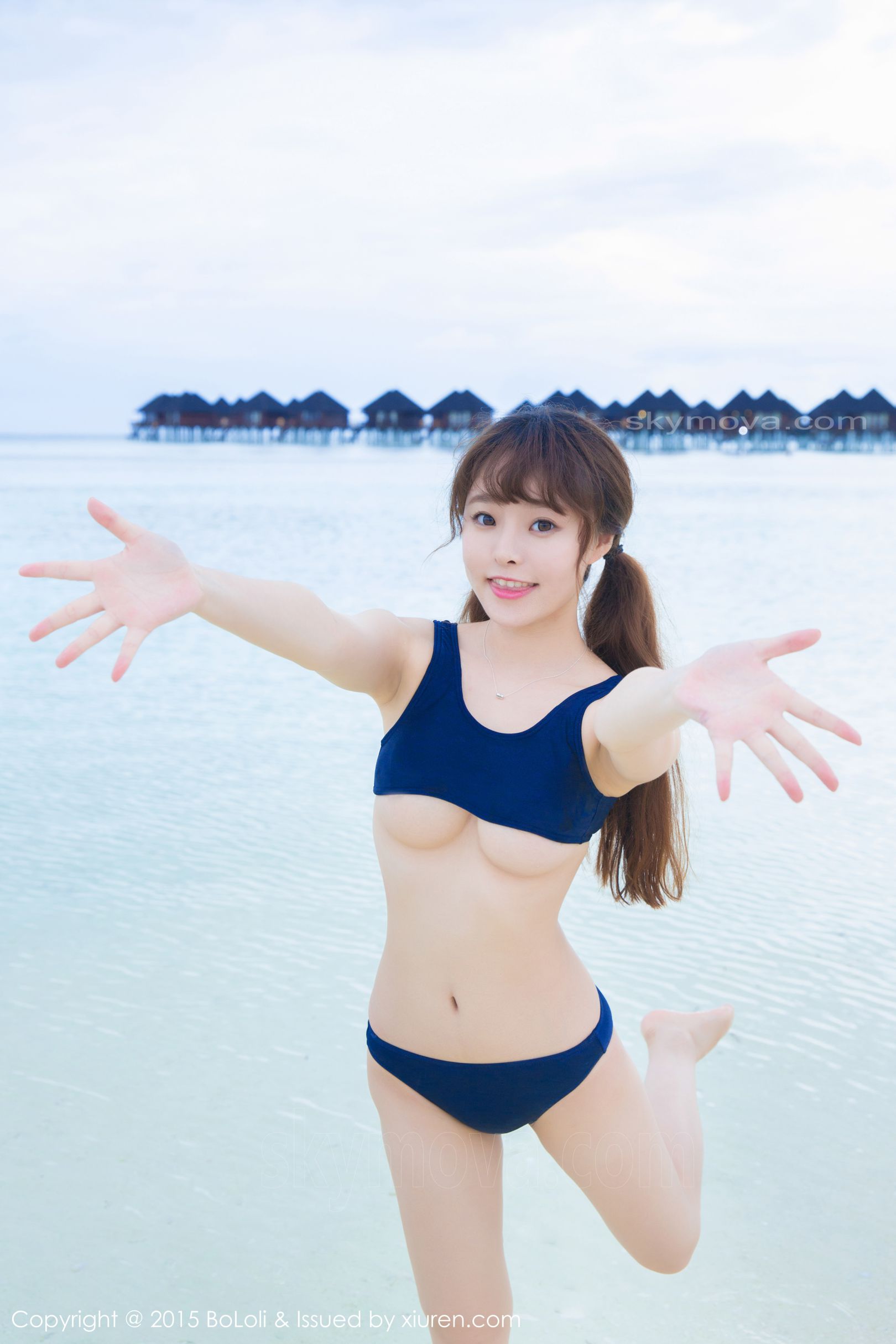 [BoLoli波萝社] VOL.044 柳侑绮Sevenbaby - 马尔代夫旅拍首套写真