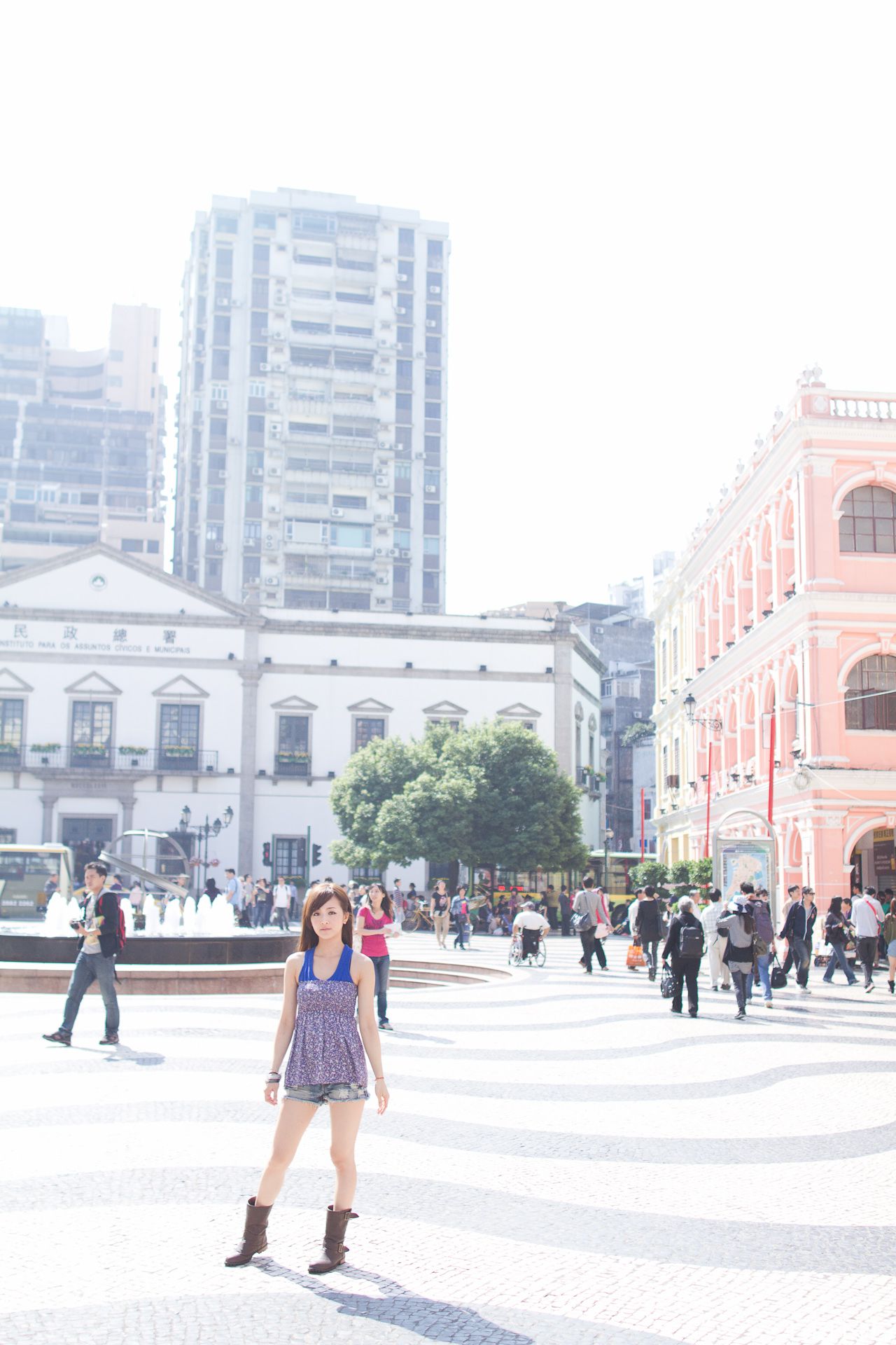 果子MM - 《港澳之旅》摄影写真套图