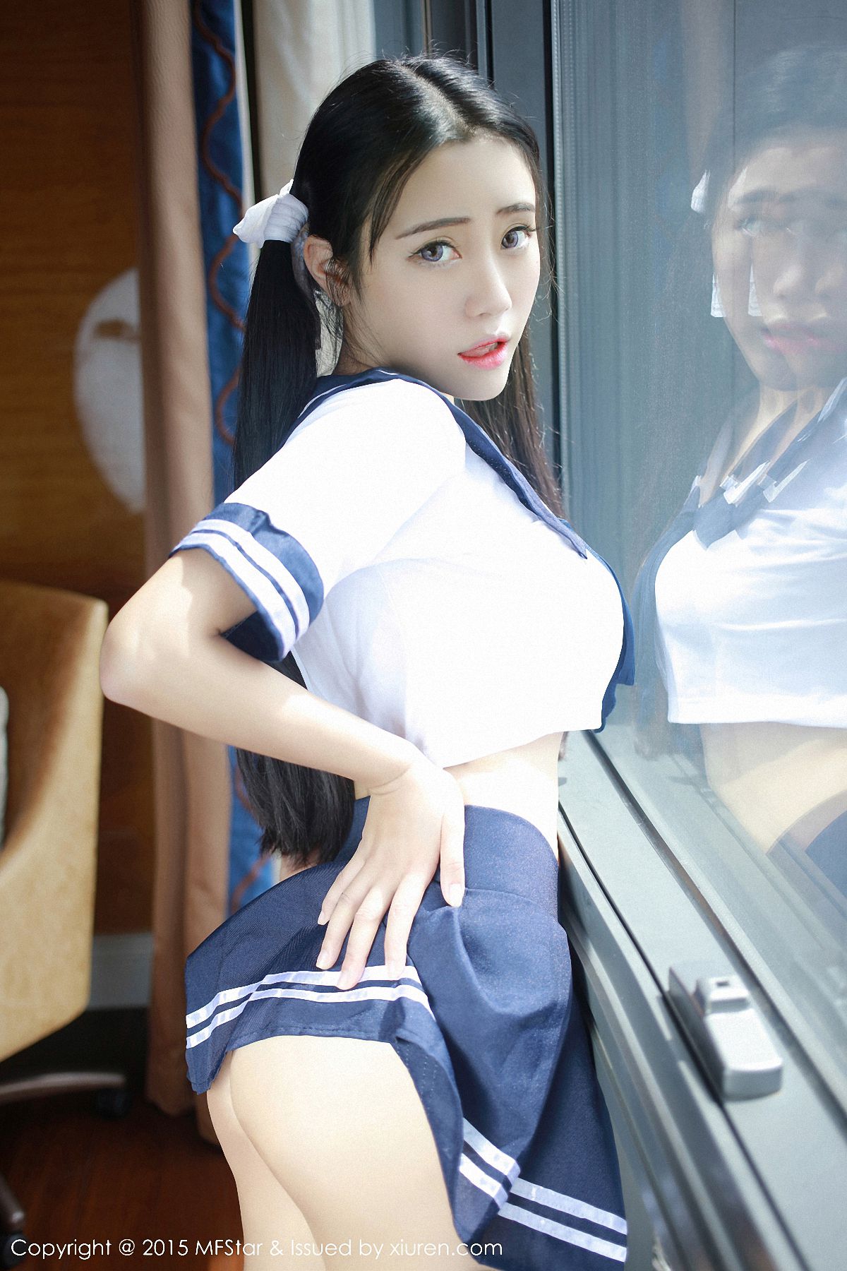 [MFStar模范学院] VOL.032 兜豆靓Youlina - 大尺度制服写真套图