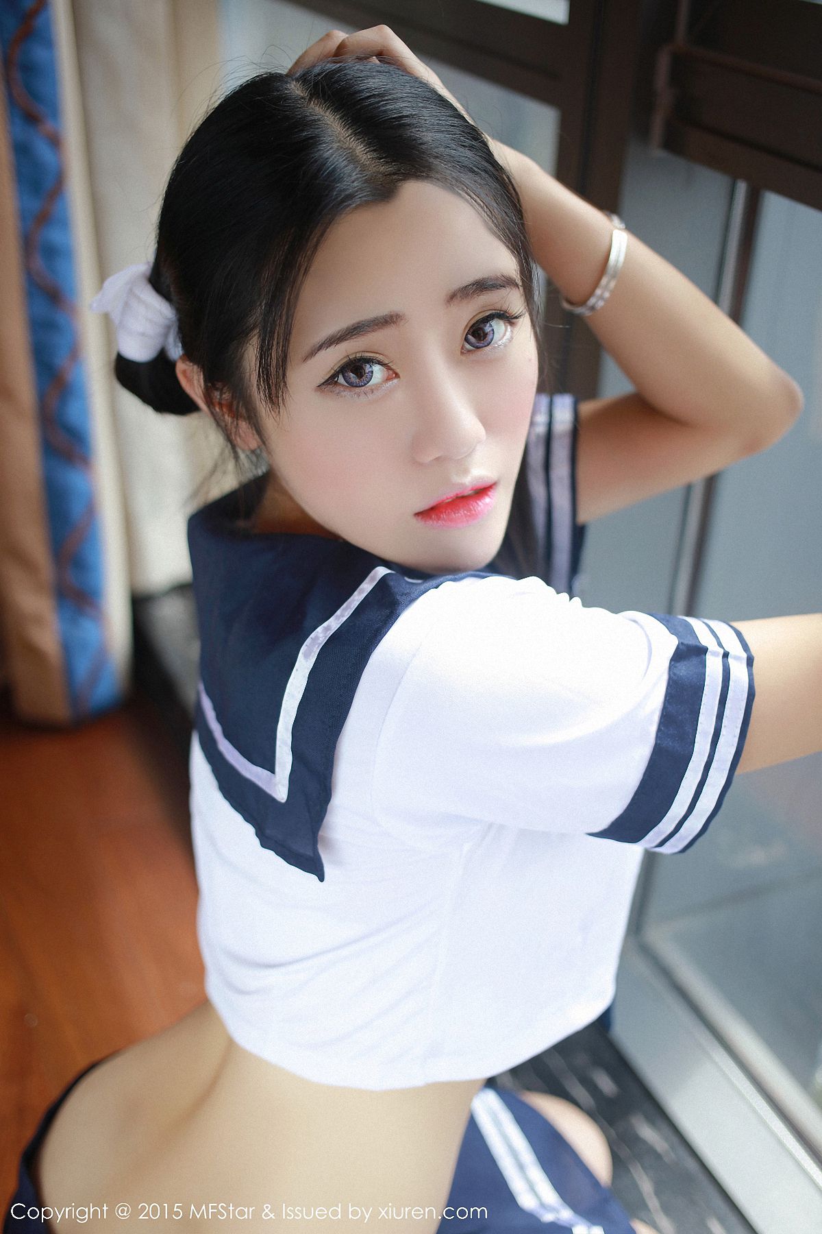 [MFStar模范学院] VOL.032 兜豆靓Youlina - 大尺度制服写真套图