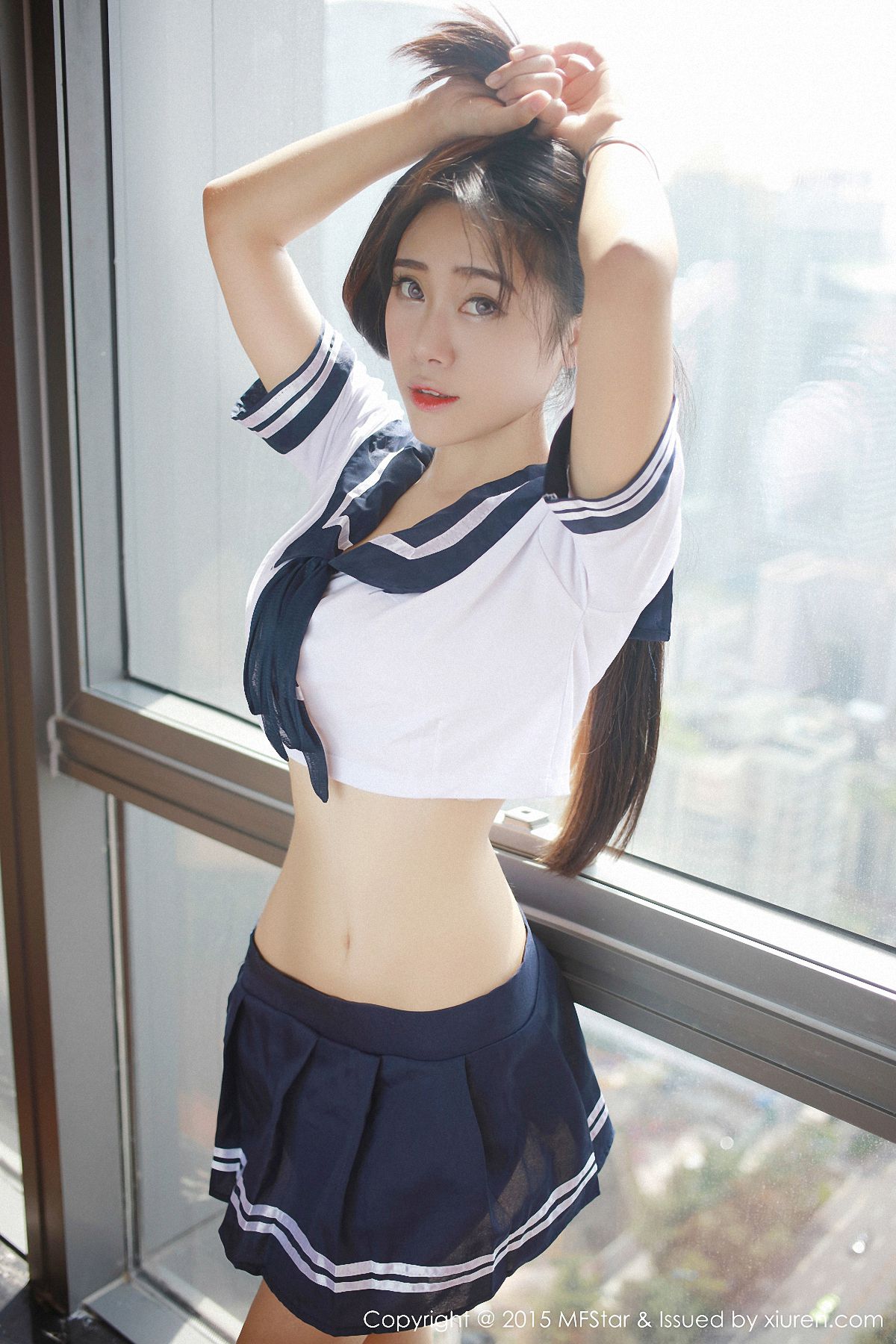 [MFStar模范学院] VOL.032 兜豆靓Youlina - 大尺度制服写真套图