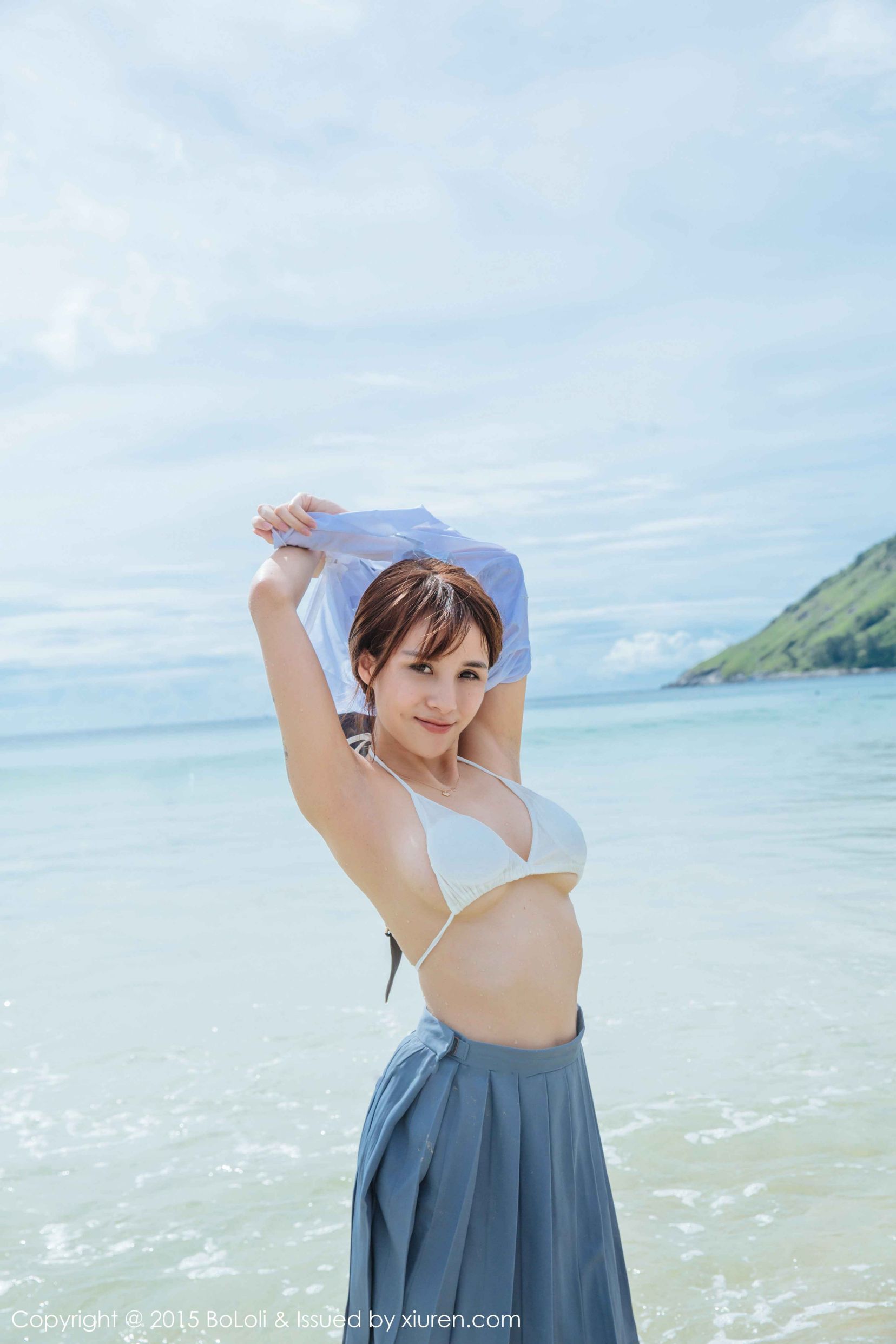 [BoLoli菠萝社套图] VOL.077 夏美酱 - 性感厨娘+海边水手装写真