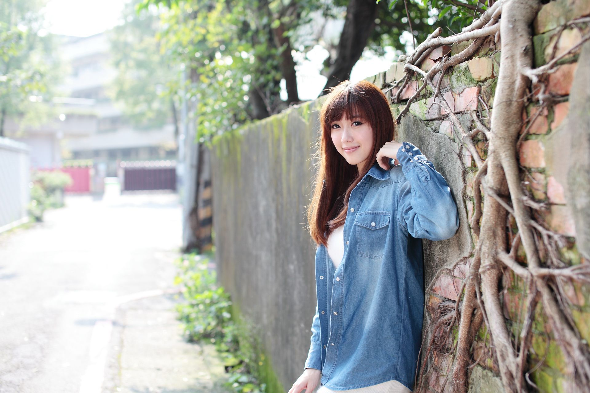 台湾模特晶晶(Kila) - 时尚长腿美女甜美街拍写真集