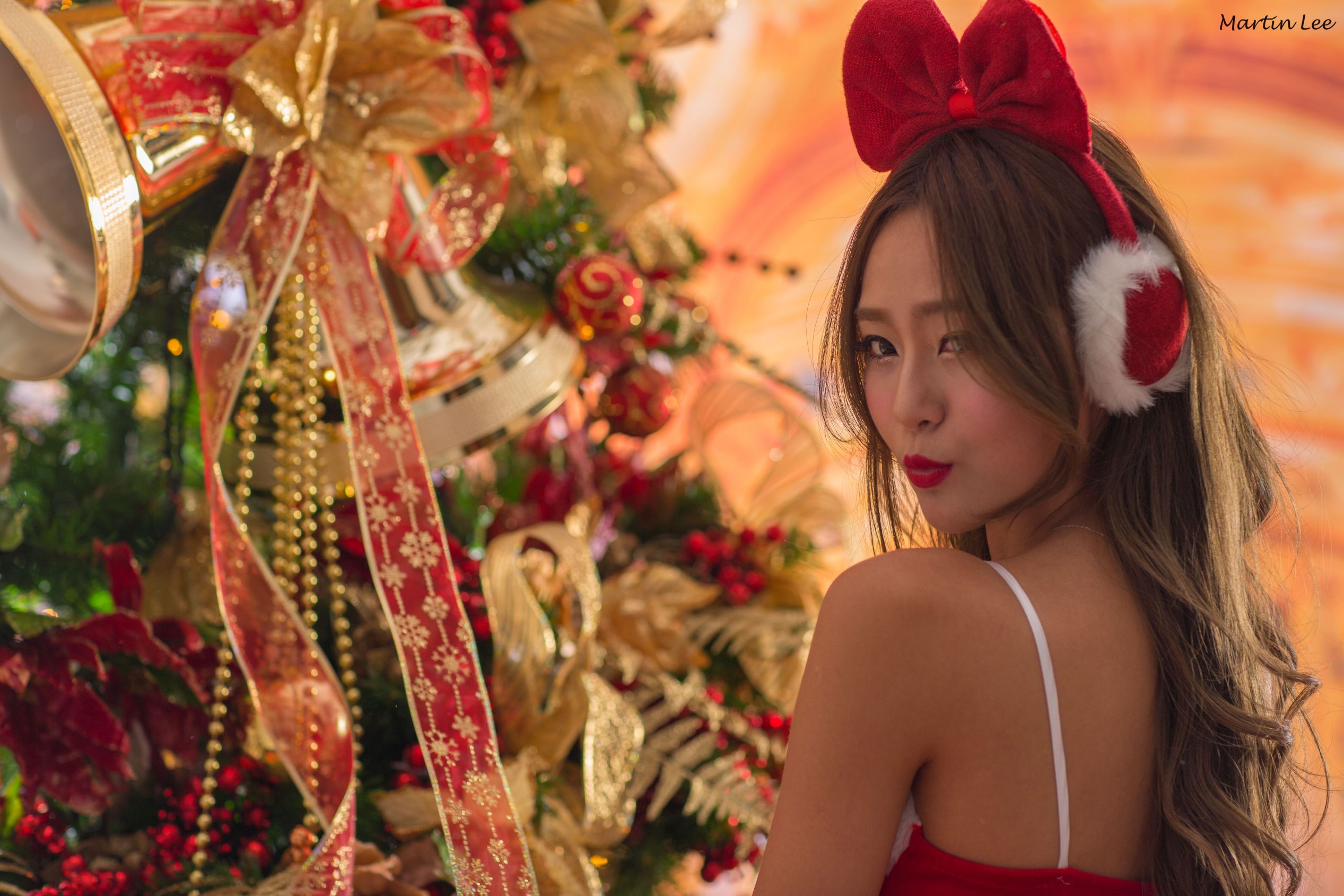[Beautyleg番外篇] Winnie小雪 - 圣诞节时尚棚拍3套服装高清合集