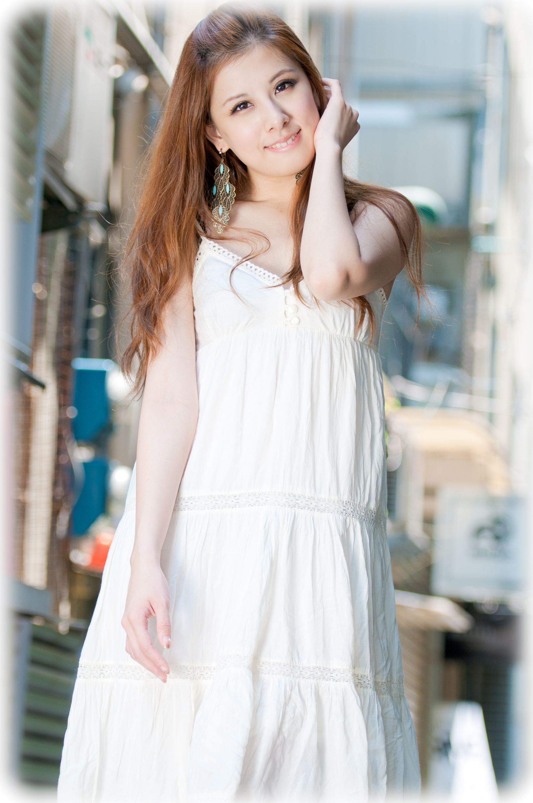 台湾美女kate小米 - 时尚优雅街拍高清图片