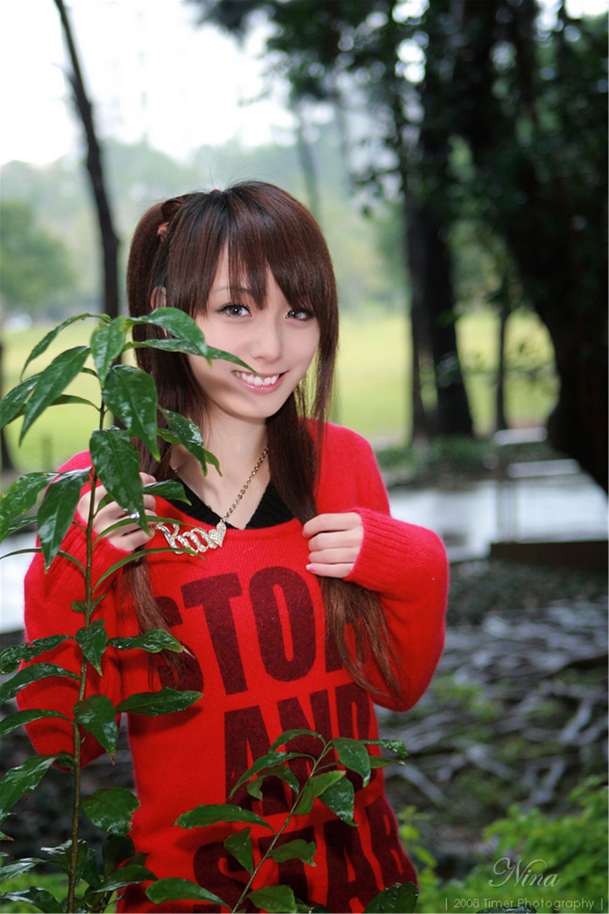 [台湾美女] 模特小布 - 中央大學外拍