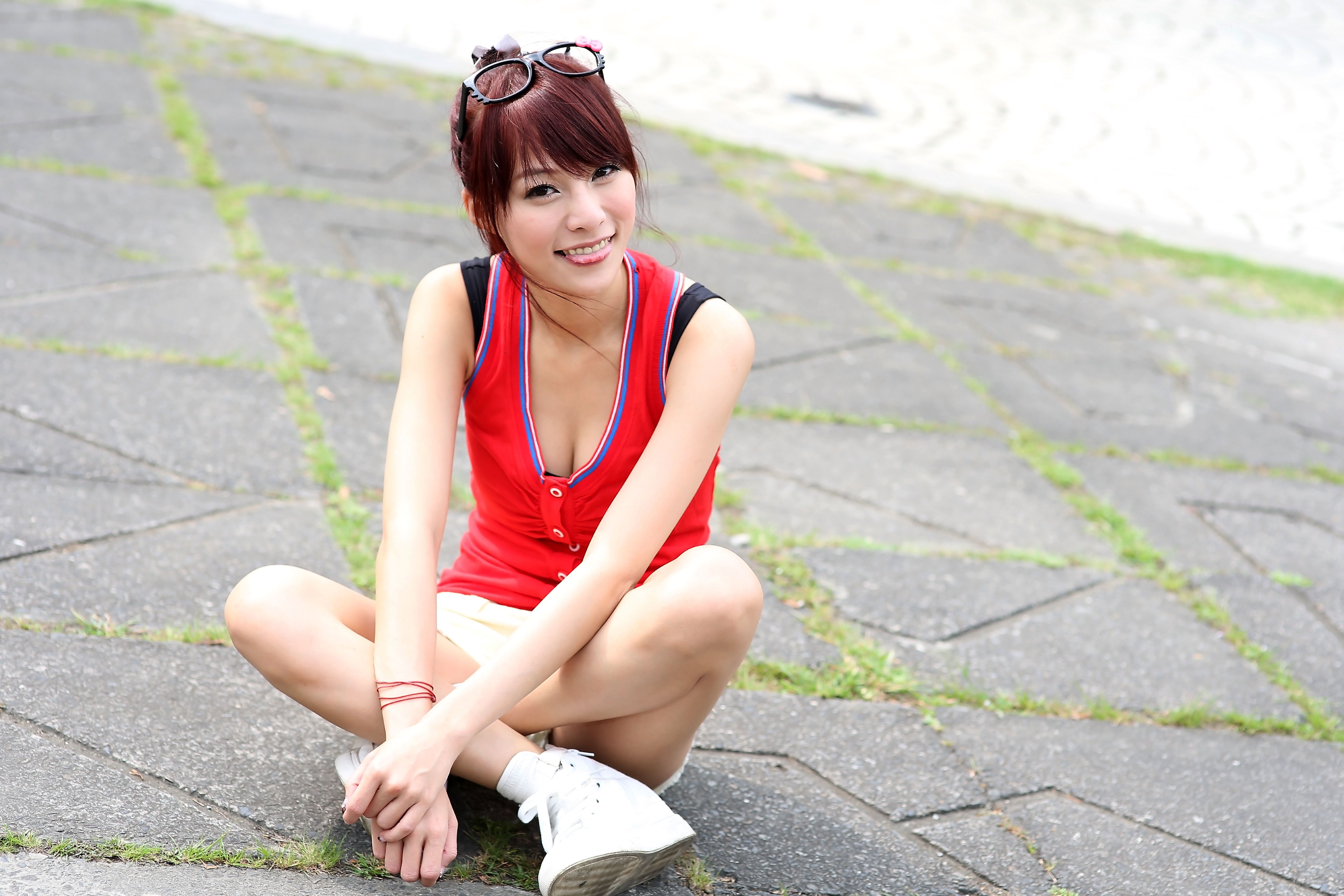 台湾美女Jessica - 甜美街拍高清图片