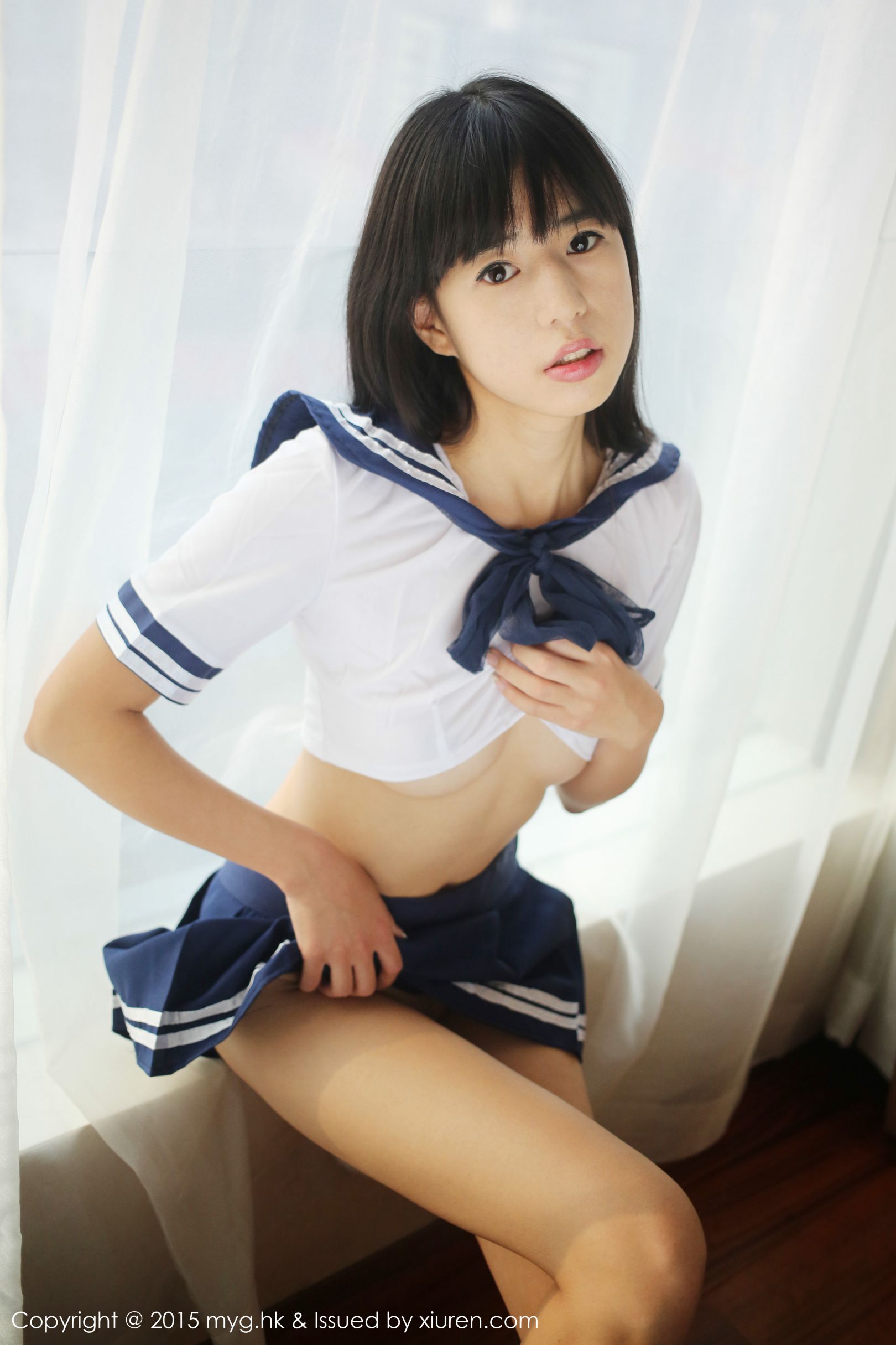 [MyGirl美媛馆] VOL.184 Ellie艾栗栗 - 学生妹水手服系列写真