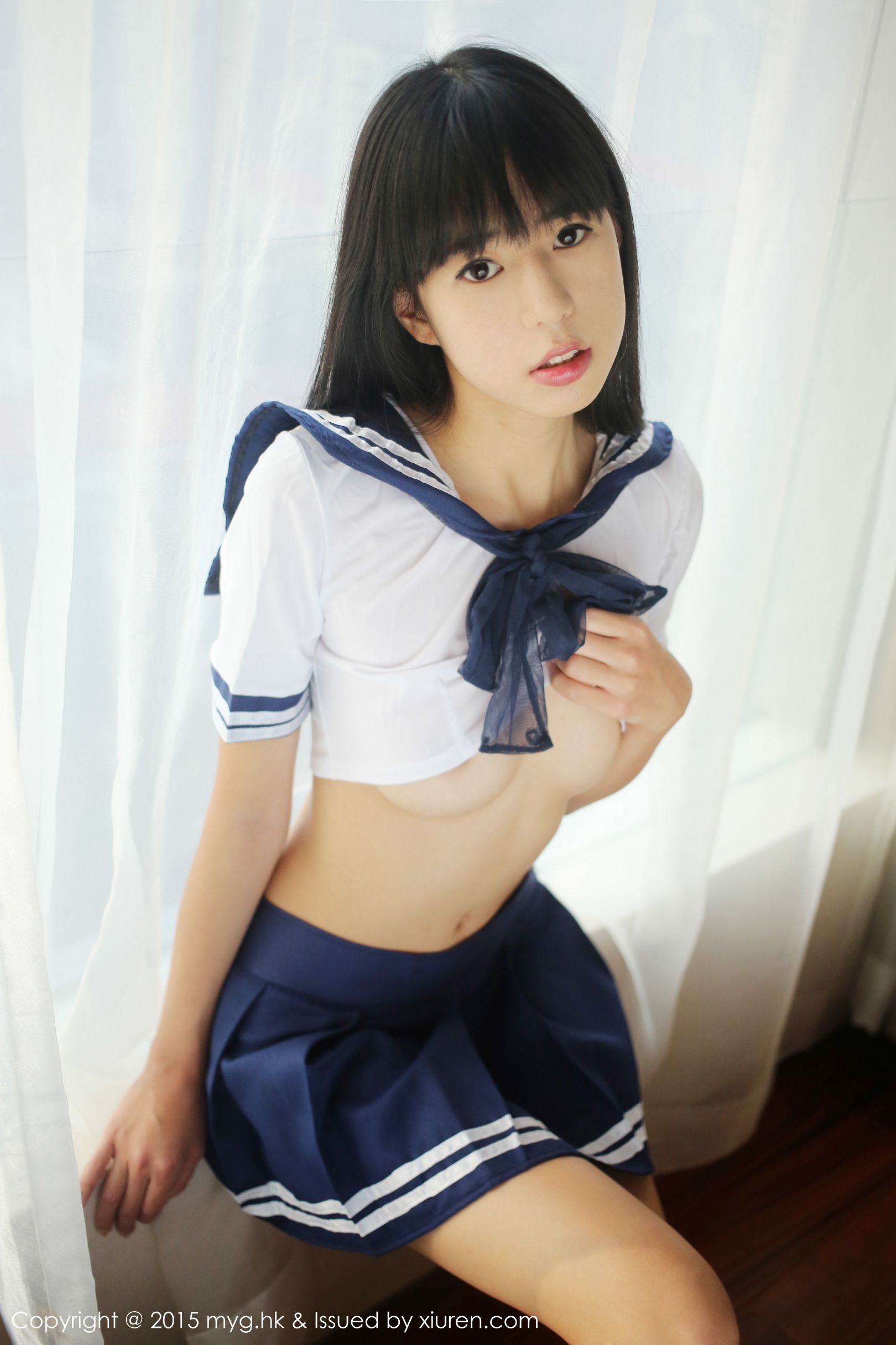 [MyGirl美媛馆] VOL.184 Ellie艾栗栗 - 学生妹水手服系列写真