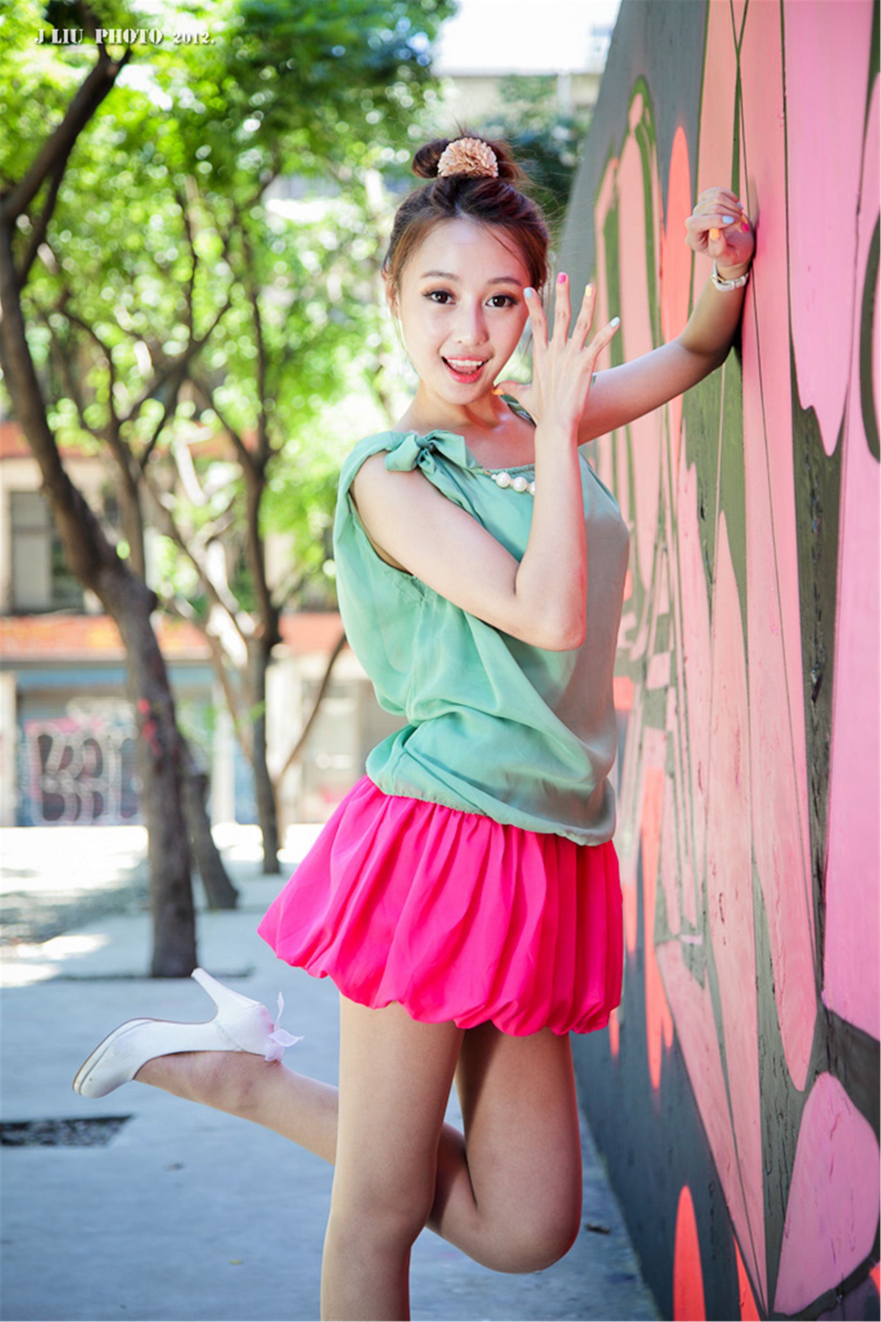 [台湾模特外拍] Barbie - 西門街拍写真