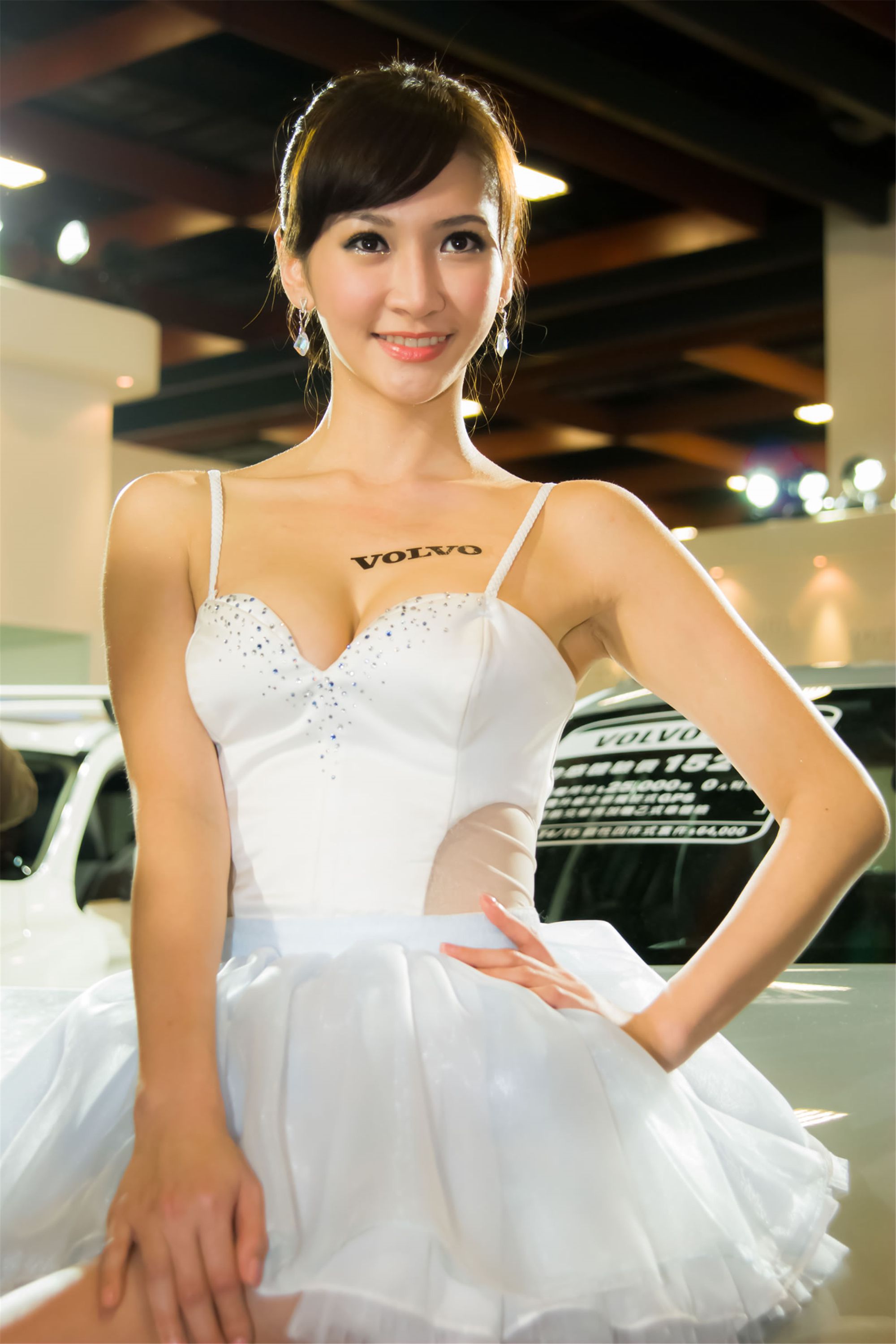 [展台美女] Mia魏靖軒 - 台北新车展沃尔沃Volvo展台套图