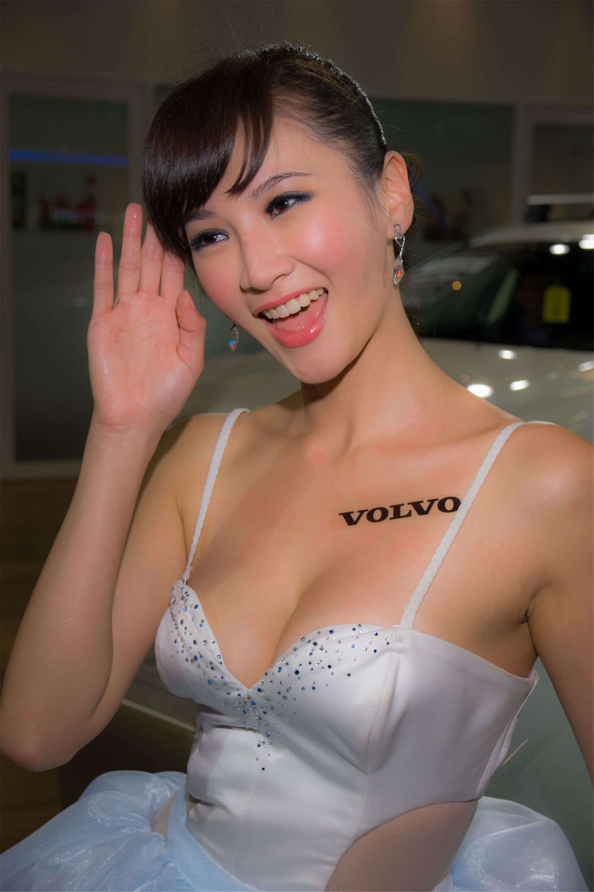 [展台美女] Mia魏靖軒 - 台北新车展沃尔沃Volvo展台套图