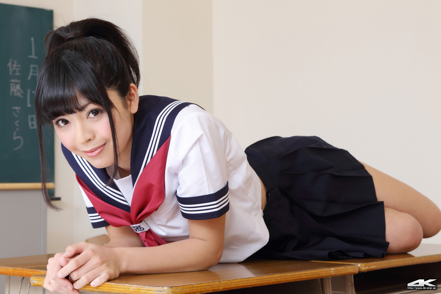 [4K-Star] NO.00021 佐藤さくら《Sailor Suit》 写真套图