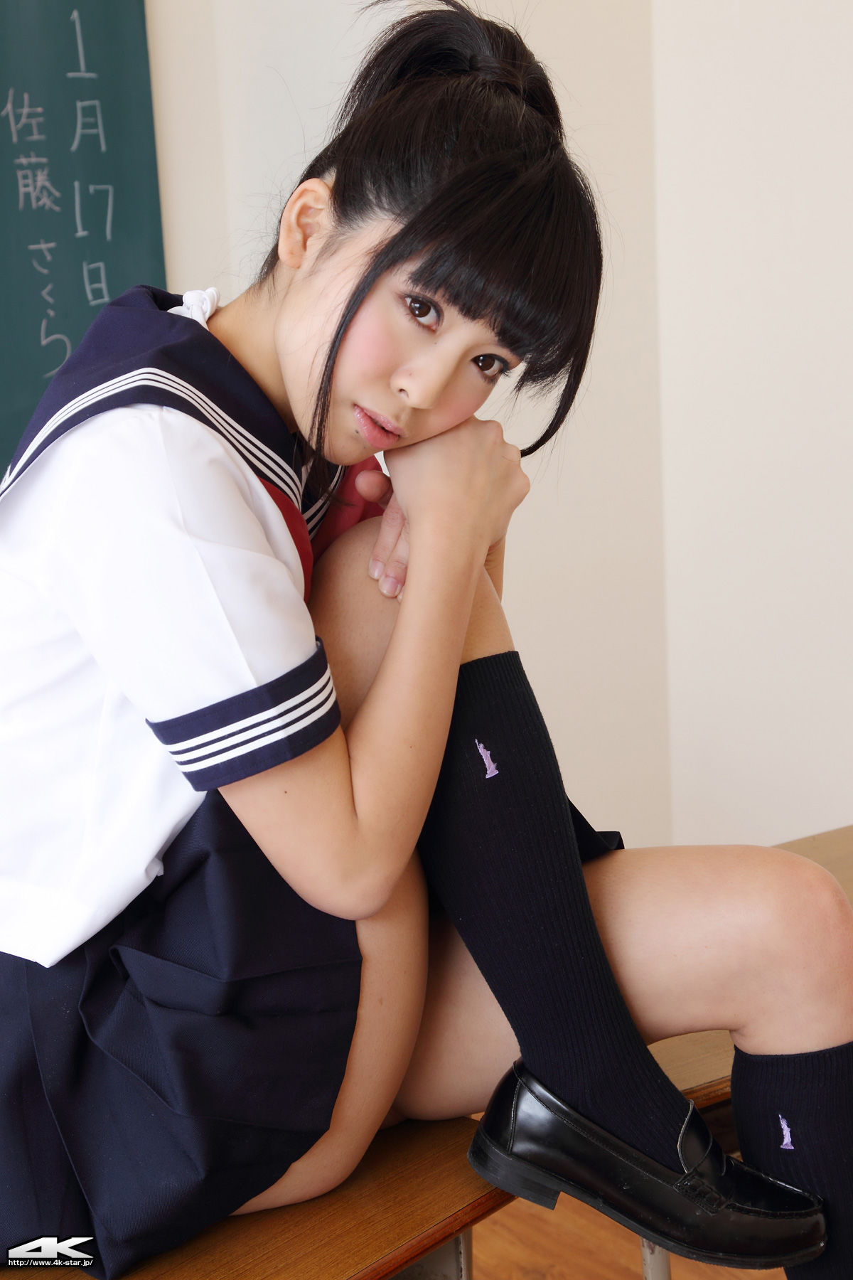 [4K-Star] NO.00021 佐藤さくら《Sailor Suit》 写真套图