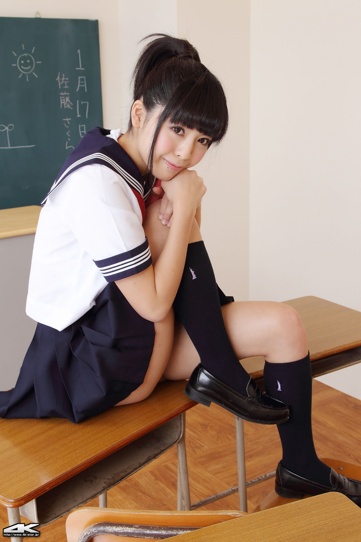 [4K-Star] NO.00021 佐藤さくら《Sailor Suit》 写真套图