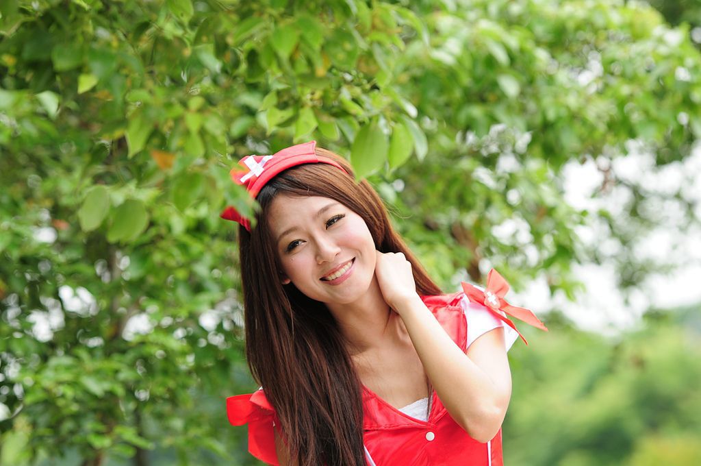 [Beautyleg番外篇] Winnie小雪-校园制服短裙写真